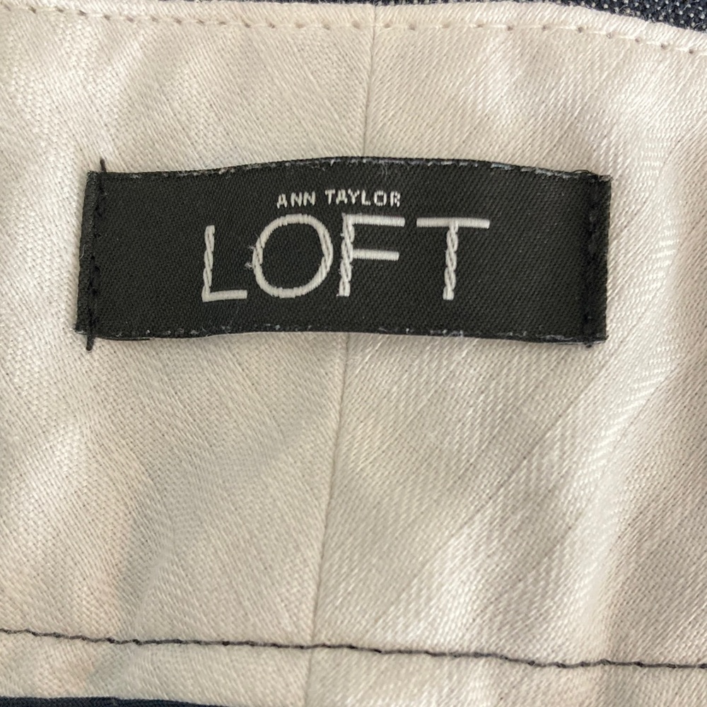 LOFT 6 Dark Gray Marisa Women's Ankle Pants - Picture 10 of 11